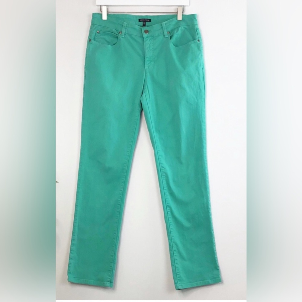Eileen Fisher Garment Dyed Stretch Skinny Jeans